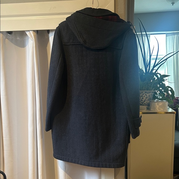 Rare Vintage 60s Men's Boiled Wool Navy Toggle Joseph Horne Coat - Picture 7 of 8